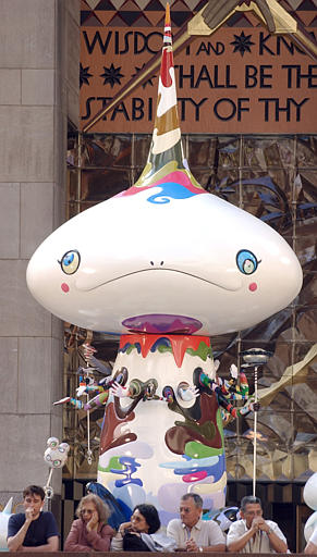 Illustration for article titled Murakami's Freaky, Posthuman Technicolor Visions Coming to New York